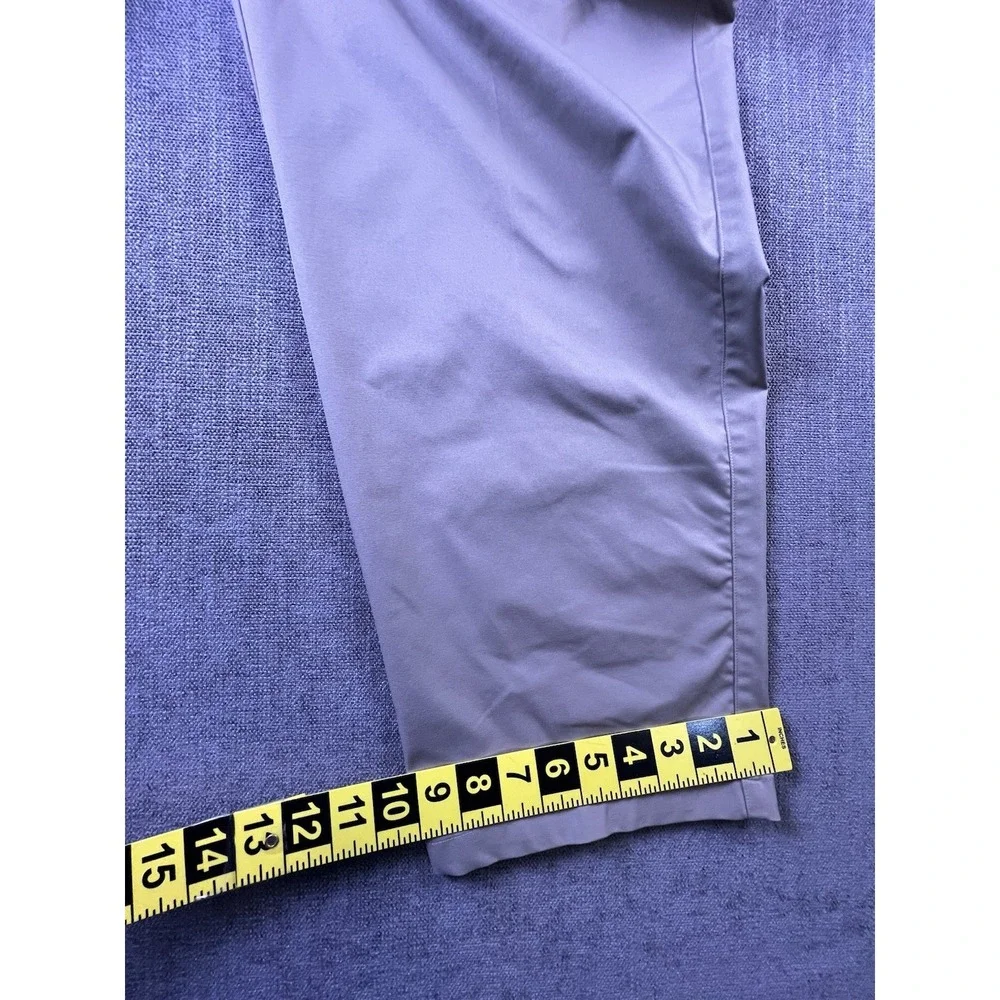 Adidas Golf Pants Men's 38x27 Beige Straight Stretch Chinos Casual Pockets